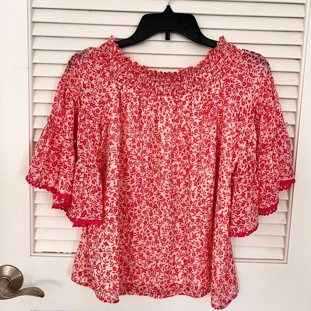 Joy Joy Smocked Blouse